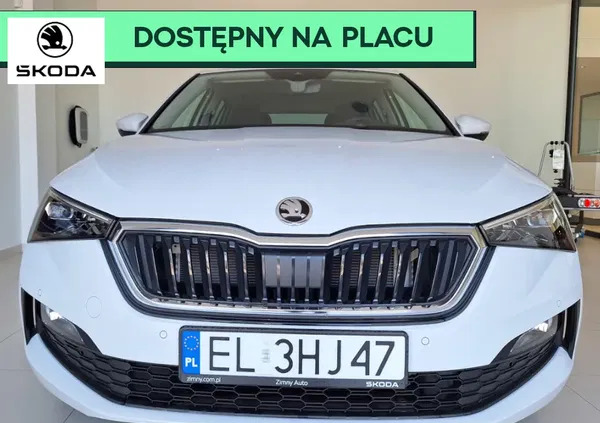 samochody osobowe Skoda Scala cena 108900 przebieg: 4200, rok produkcji 2023 z Zielonka